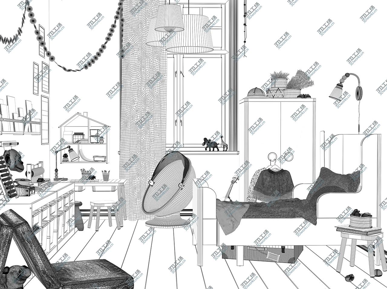 images/goods_img/2021040161/IKEA kids room 3D model/2.jpg